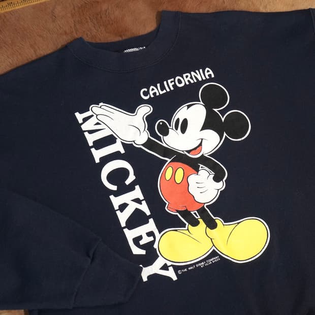 1990s USA 미키마우스 스웻셔츠