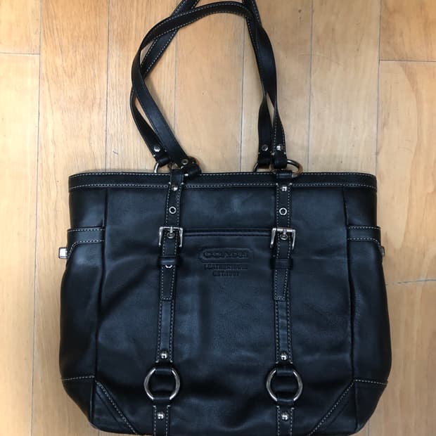 코치 갤러리 런치 토트 핸드백 가방 👝