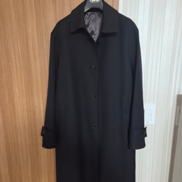 엘무드 프리미엄 울 오버핏 발마칸 코트