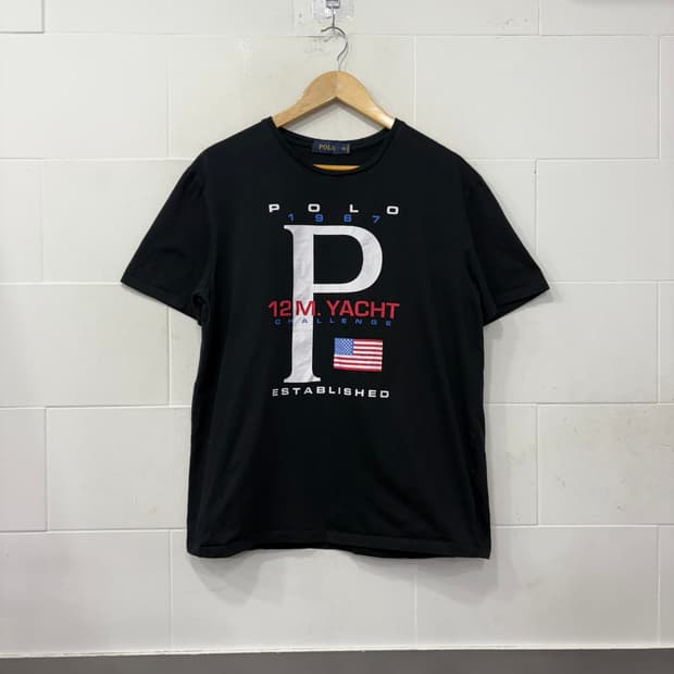 폴로 스포츠 랄프로렌 1996년 '12M 요트 챌린지' 반팔티