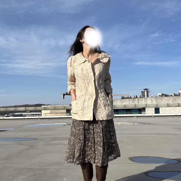 Lace Collared Blouse 레이스 카라 자켓