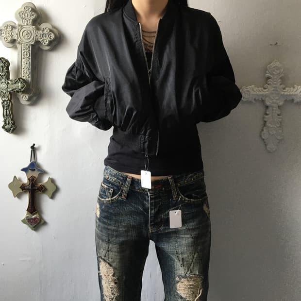 Crop ma 1 jacket