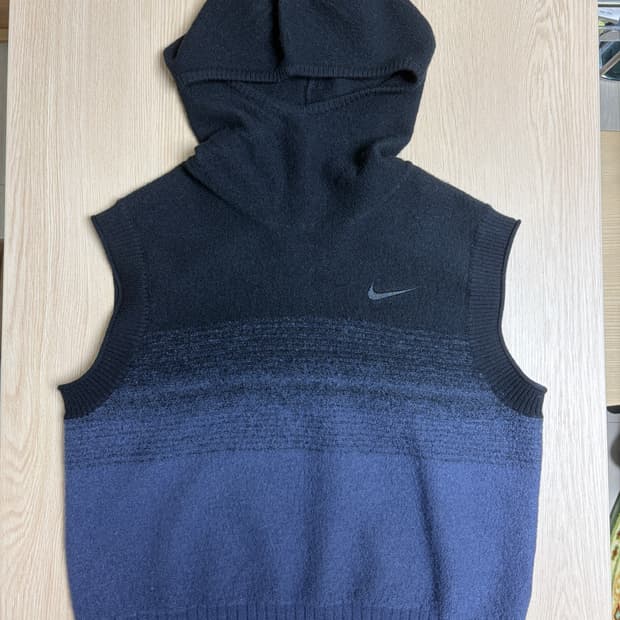 나이키 니트 후드 베스트
