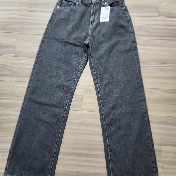 에잇세컨즈경량데님팬츠그레이