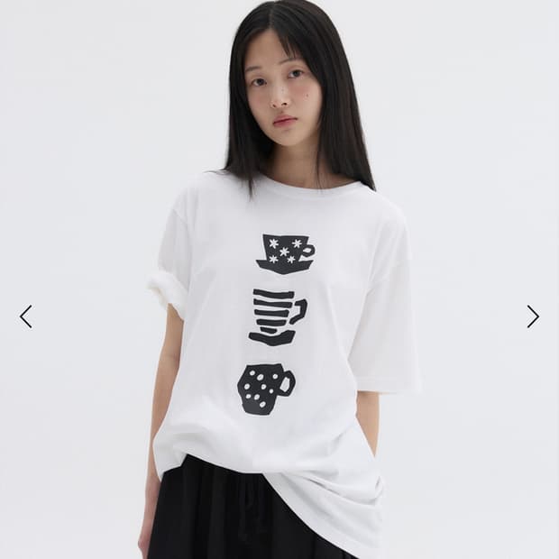 오헤시오 컵 오버핏 티셔츠