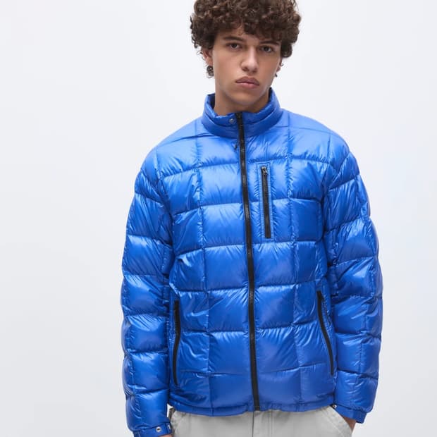 카키스 khakis 경량 패딩 미드나잇블루