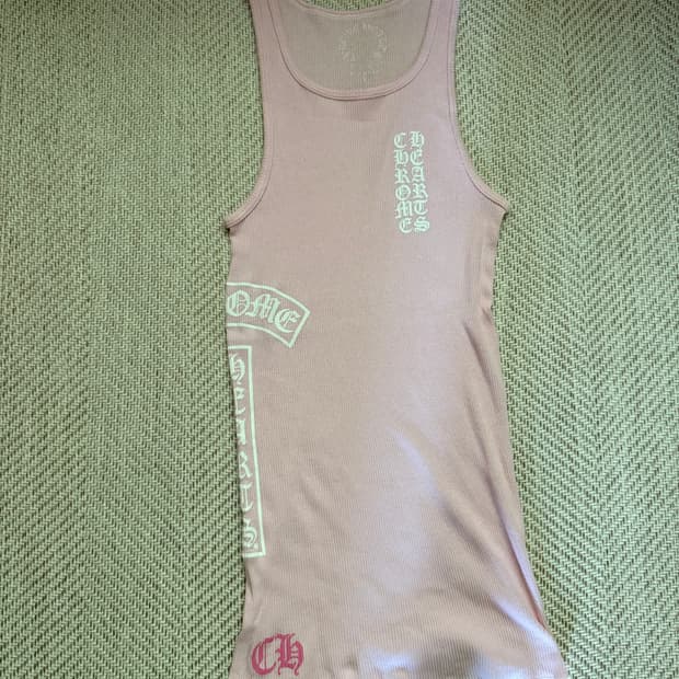 크롬하츠 나시 핑크 S