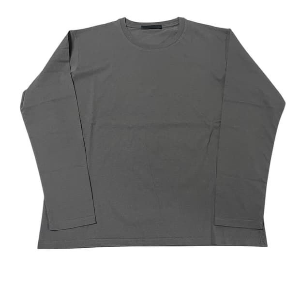 HTAE 90s Basement Long Sleeve Charcoal 2