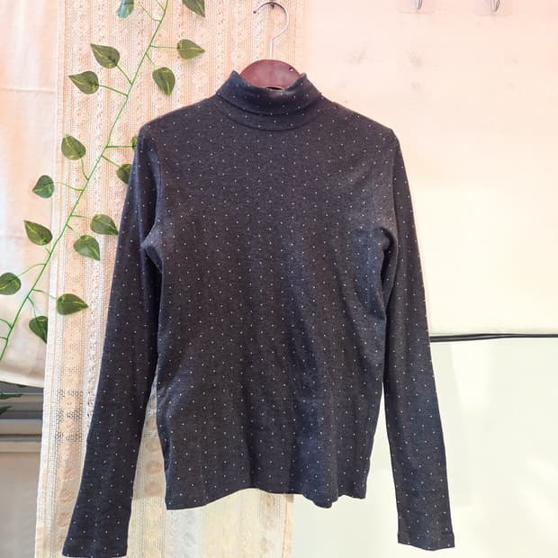 도트 목폴라 슬리브