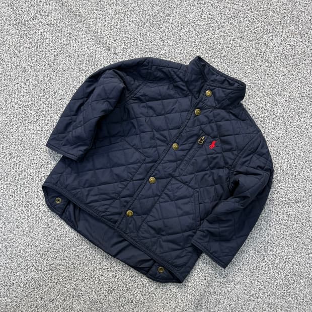 2/2T 폴로 키즈 포니 퀄팅 자켓 0319J