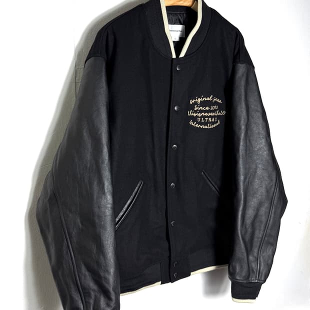 디스이즈네버댓 바시티자켓 디네댓 가죽자켓 레더자켓 스타디움자켓
