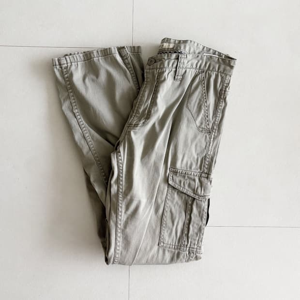 cargo straight pants