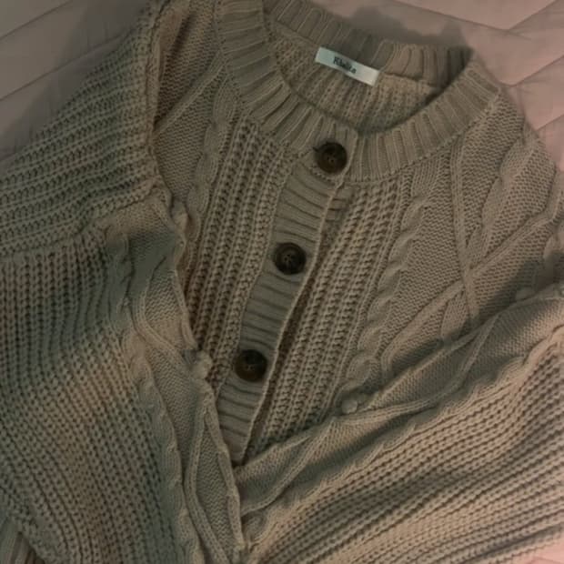 일본 빈티지 가디건