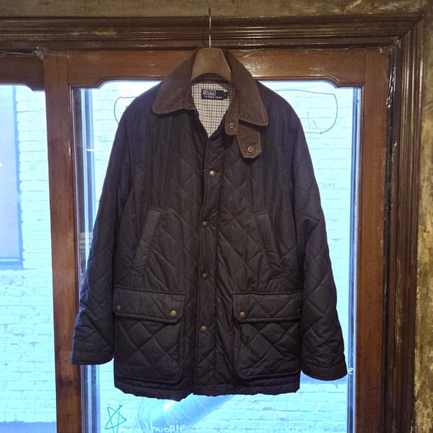 폴로랄프로렌 퀼팅자켓