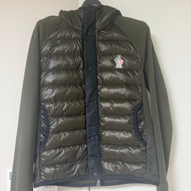 몽클레어 니트 패딩