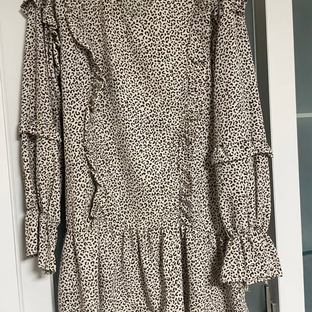 호피 원피스