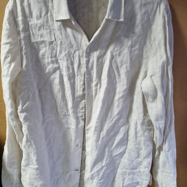 타임 남성 마 셔츠 