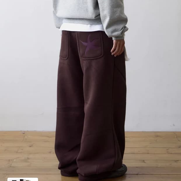 더콜디스트모먼트 starfish sweat pants