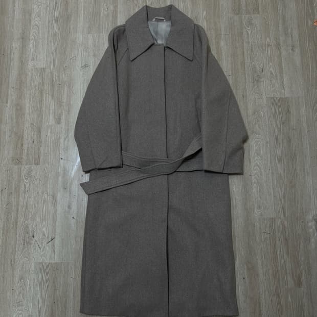라퍼지스토어 울 카라 트렌치코트 S 
