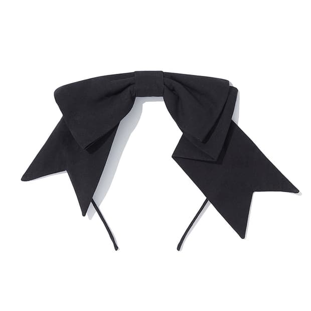 [ashley wailliams] 애슐리 윌리엄스 블랙 보우 헤어 밴드