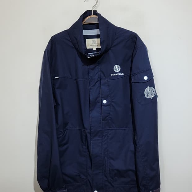 (100) 빈폴 아웃도어 자켓 네이비 바람막이 점퍼 