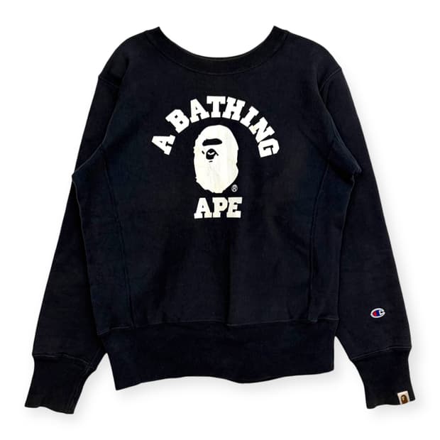 베이프 챔피온 컬리지 스웻셔츠 맨투맨 티셔츠