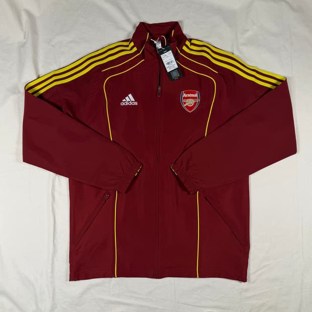 24-25 아디다스 아스날 축구 바람막이 집업 자켓 데드스탁