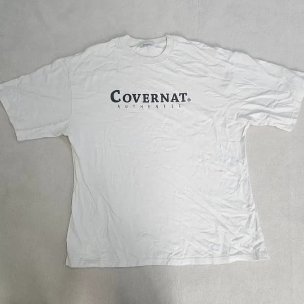 XL 커버낫 화이트 반팔티 0303Y