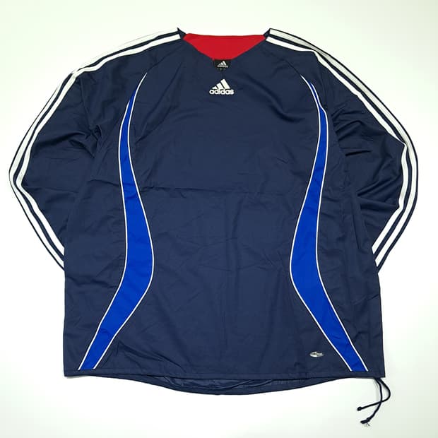 CL971 M 아디다스 재팬한정 네이비 바람막이 웝업 아노락
