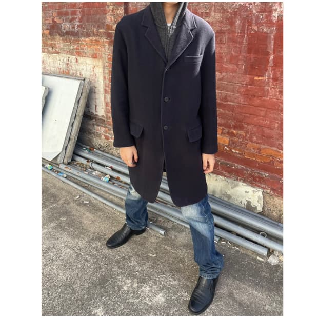 90s Y's for man by Yohji Yamamoto 싱글 코트