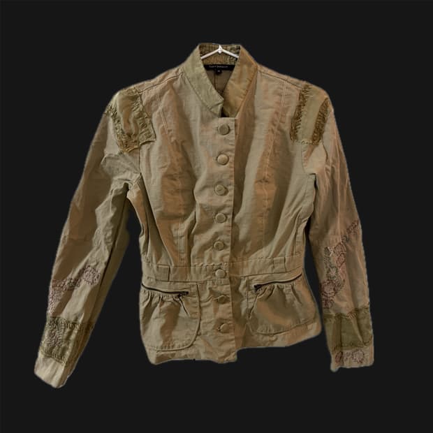 일본 빈티지 자수 디테일 자켓