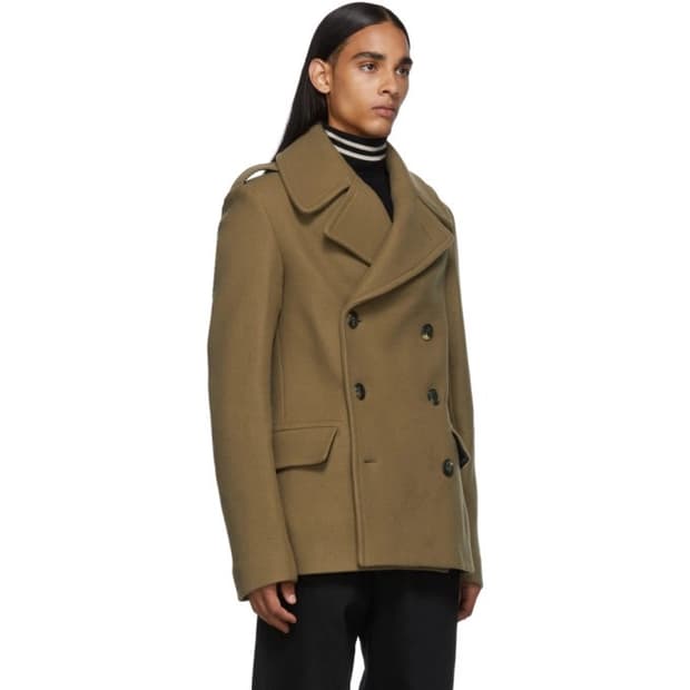 (48)dries van noten 19aw roddy coat 