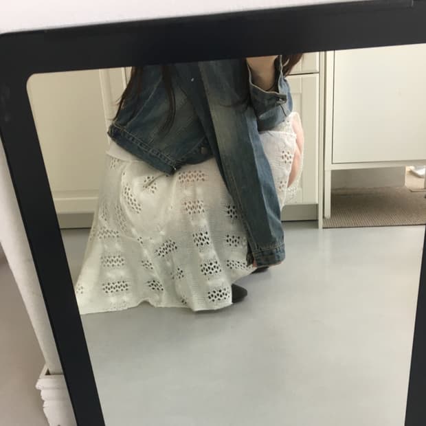 ourcabinet bohem knit skirt