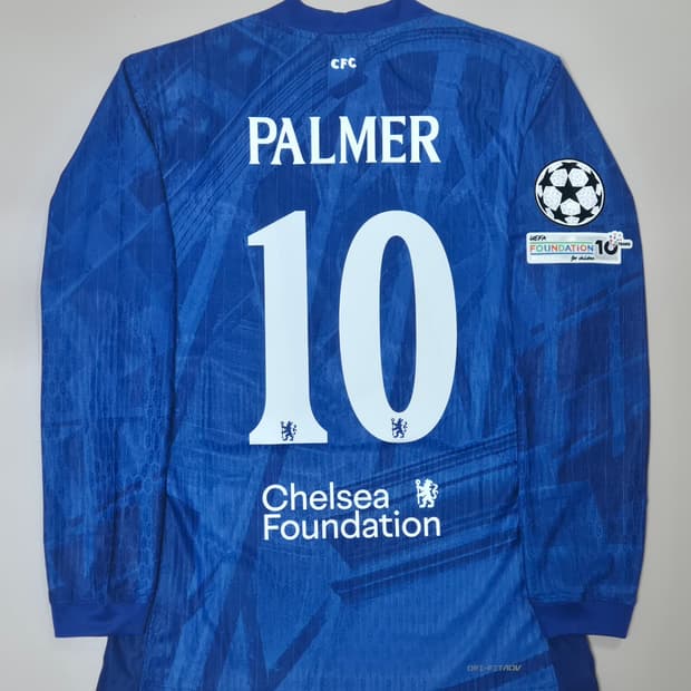 25-26 첼시 홈 콜 파머 챔스패치 긴팔 유니폼 L사이즈