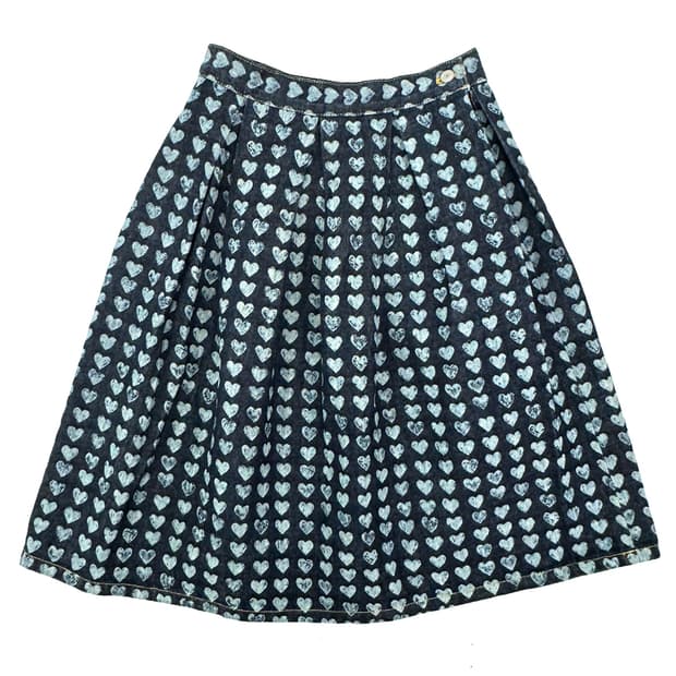 Ozone Community Heart Pattern Skirt