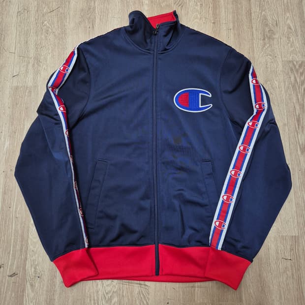 챔피온 빅 C로고 사이드라인 올드스쿨 트랙탑 져지 M(95)