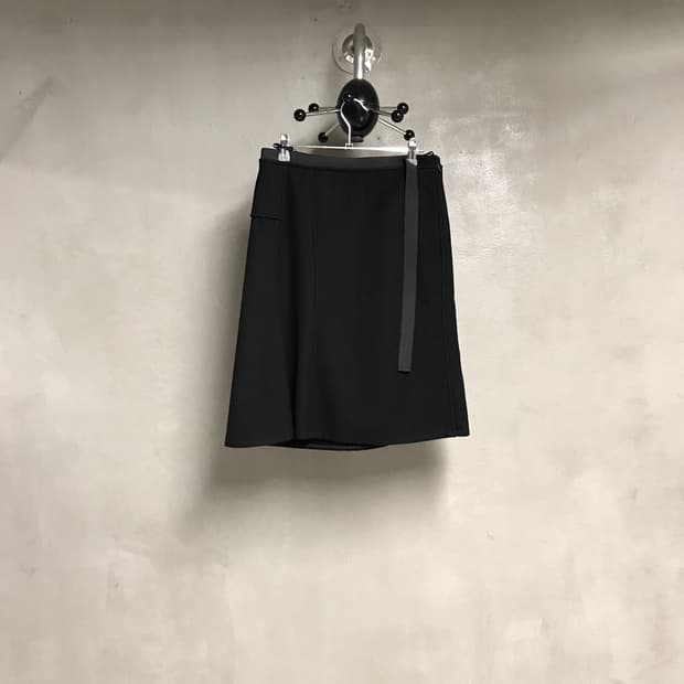 질샌더 블랙 스커트 36(W)