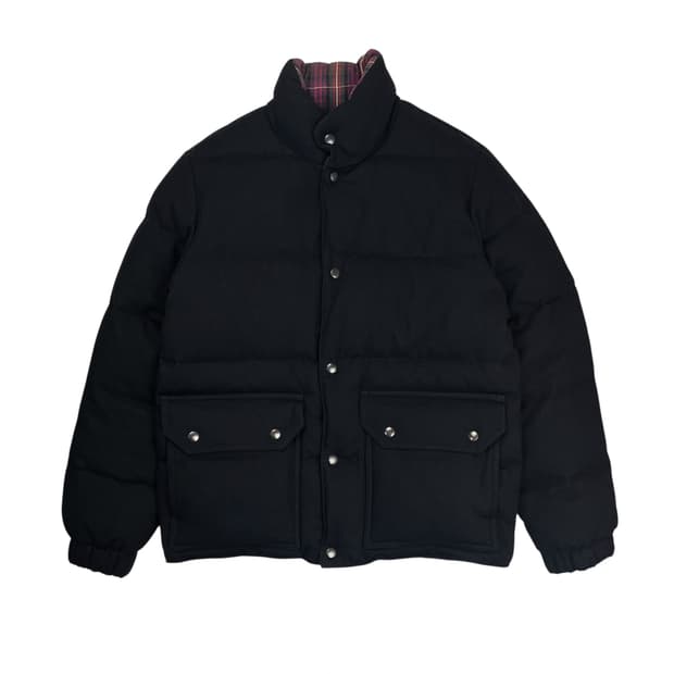 wool puffer jacket