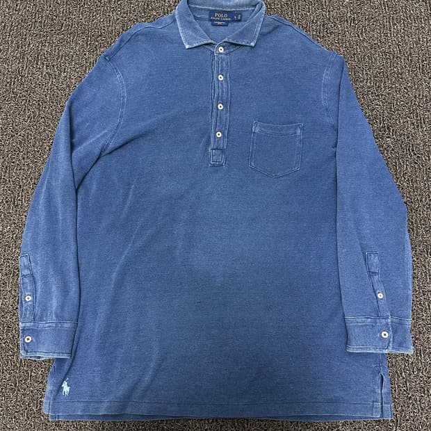 POLO 폴로 랄프로렌 카라티 긴팔티셔츠 L