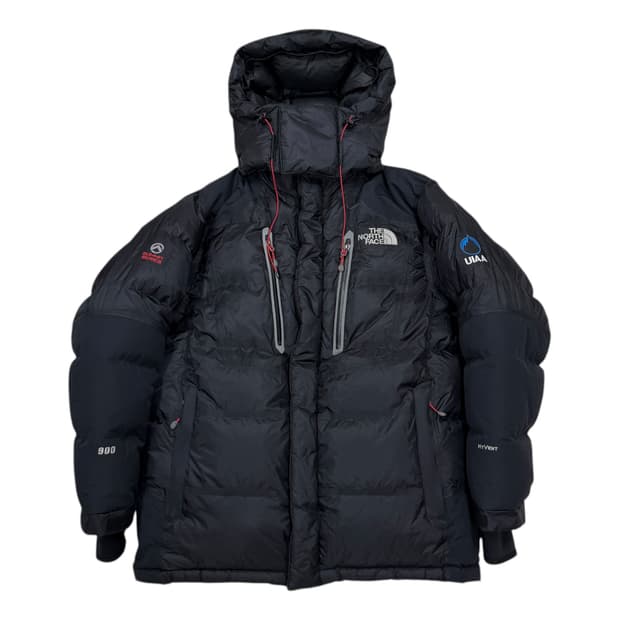 노스페이스 대장급 고사인탄 900필 패딩 파카 블랙 L 100