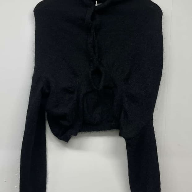 꼼데가르송 트리콧 모헤어 니트 가디건