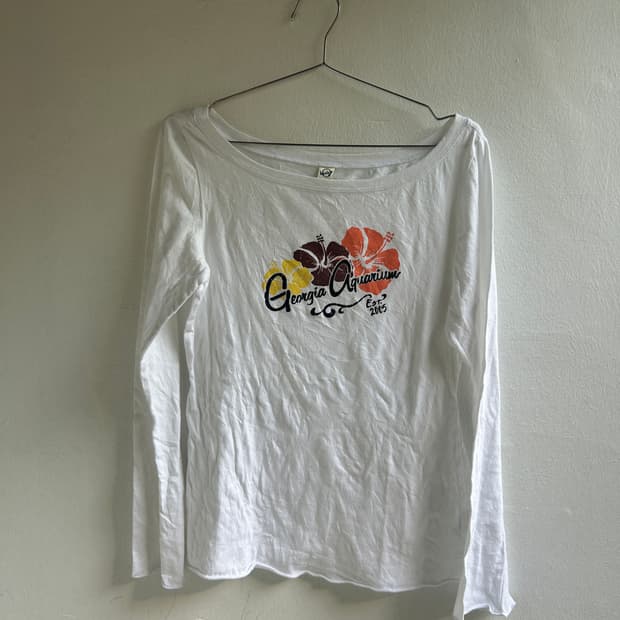 히비스커스 티셔츠 