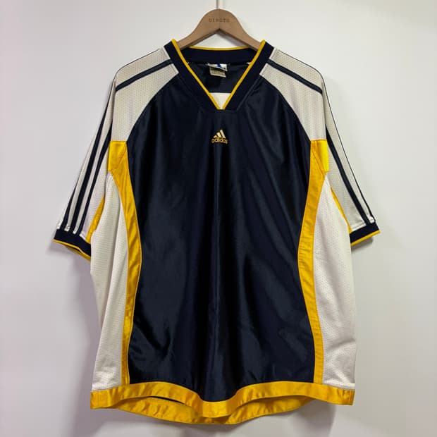 [2XL] 아디다스 90s 풋볼 져지 반팔 티셔츠