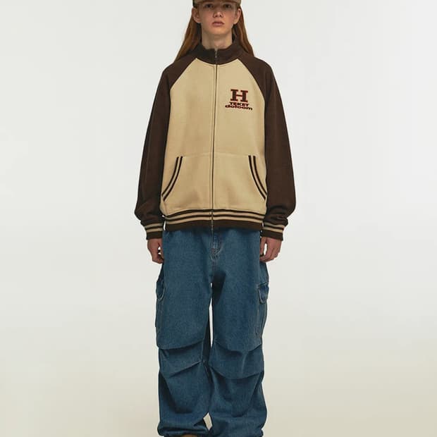 테켓 teket 위캔드 카고 데님팬츠 / 블루, L