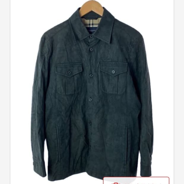 버버리 스웨이드 자켓 L