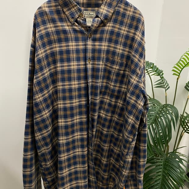 L.L Bean 체크셔츠