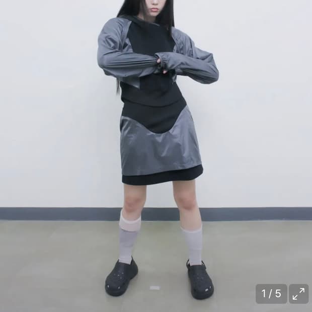 오호스 요크 셋업 블랙