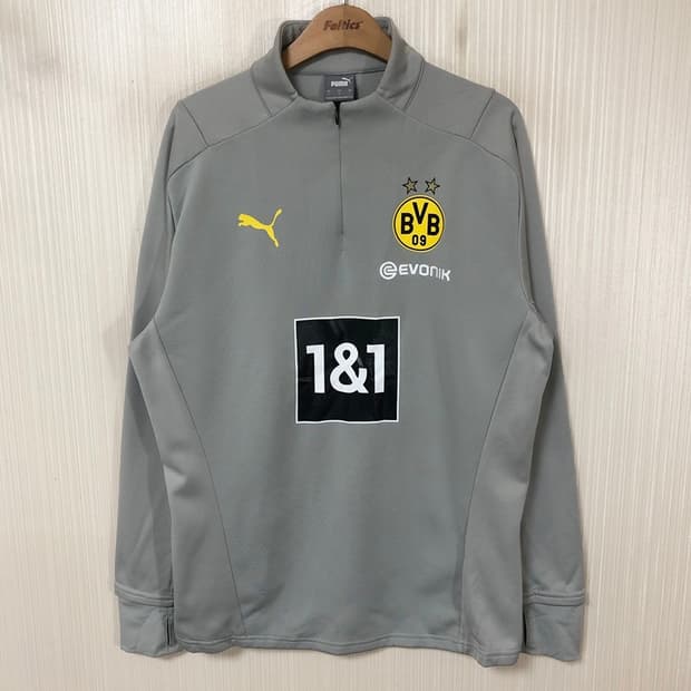 푸마 21-22 보루시아 도르트문트 트레이닝 플리스탑 L