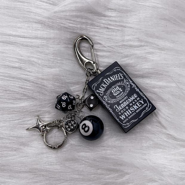 Vintage Jack Daniel Keyring