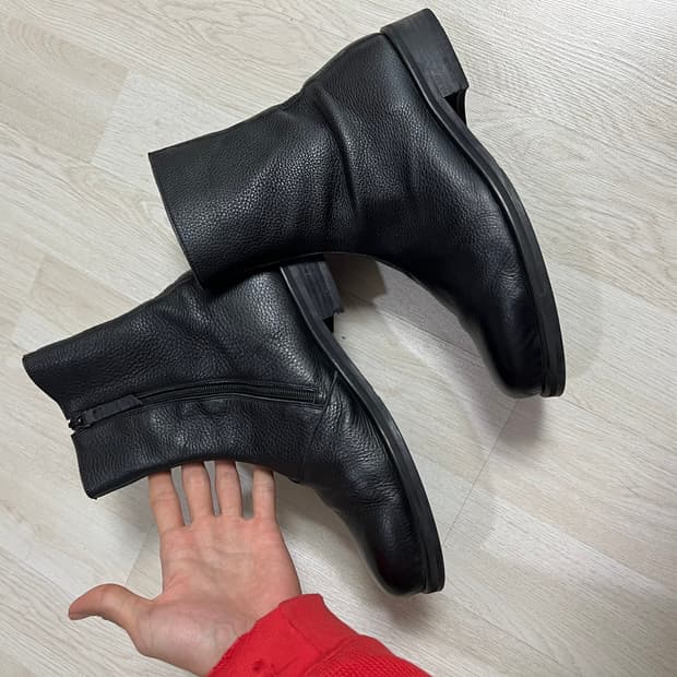 소가죽 수제화 부츠